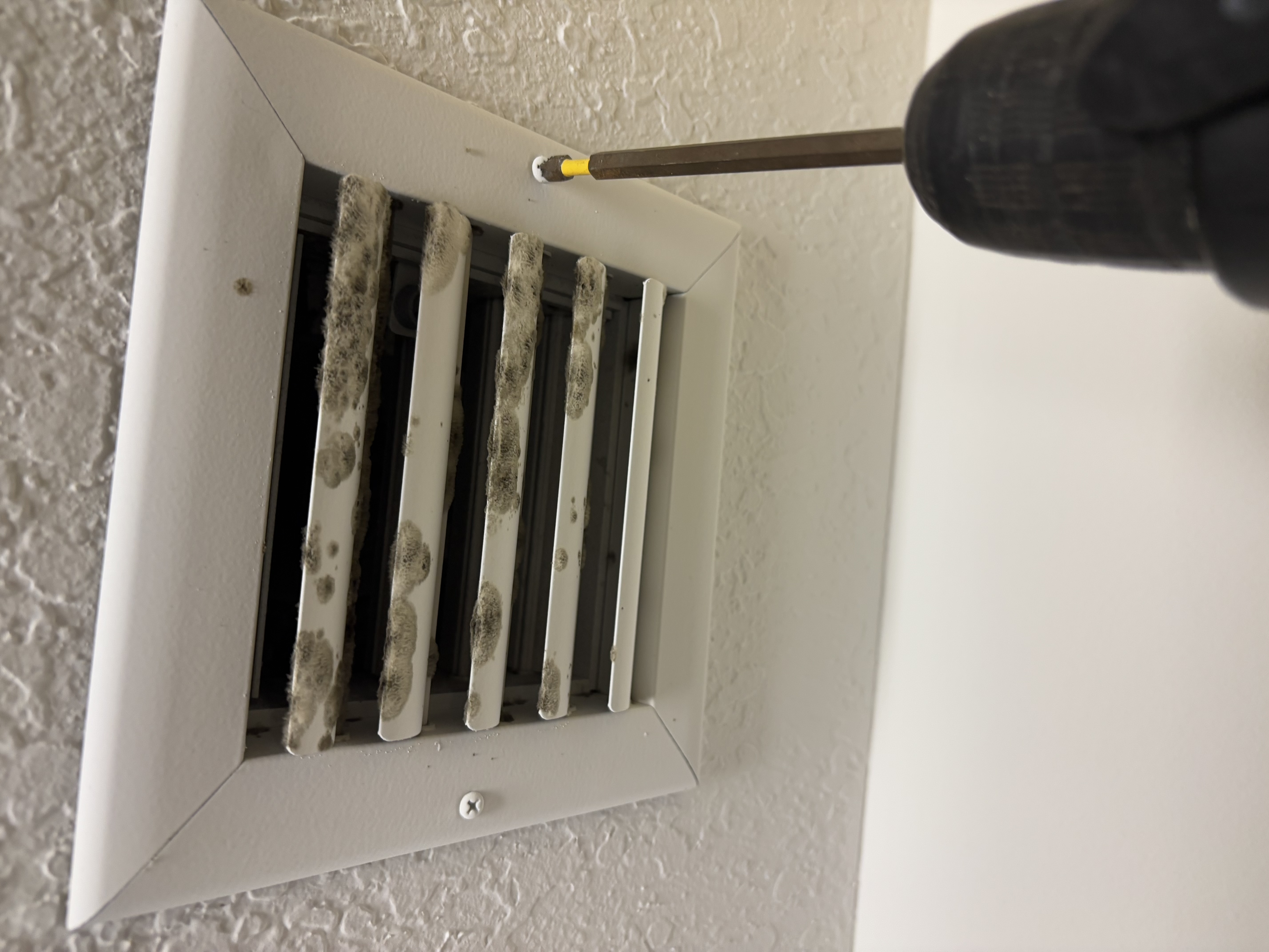 AC Vent Cover - Before Cleaning