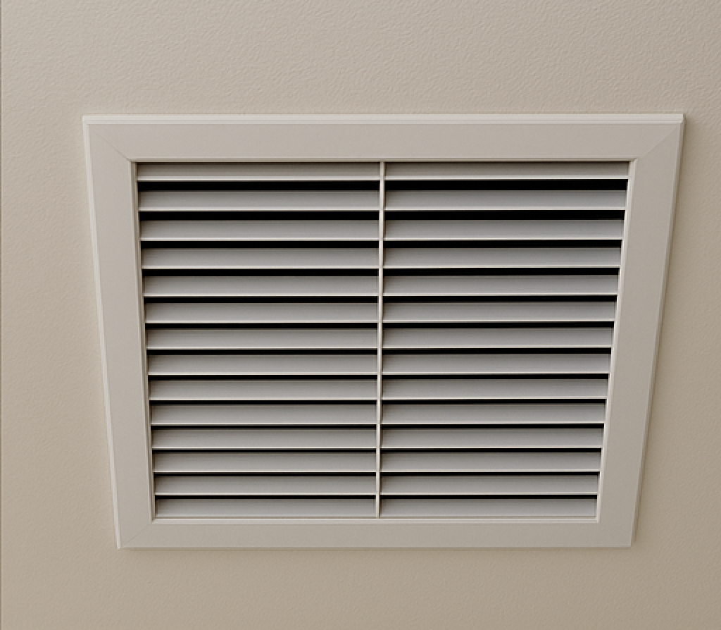 Return Air Vent - After Cleaning