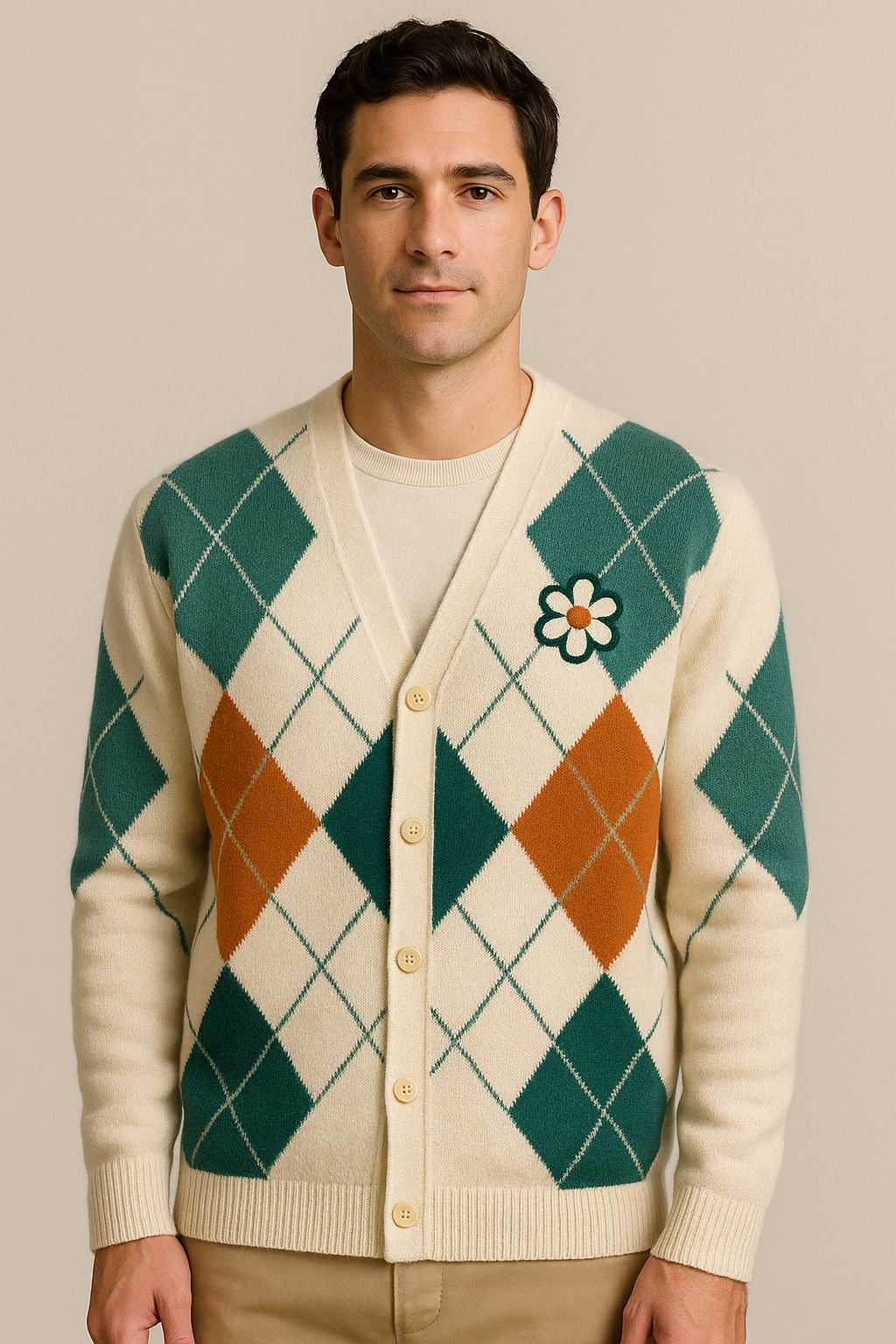 Bespoke Cardigans - Our argyle and textured designs blend traditional craftsmanship with modern silhouettes—crafted in soft, luxurious yarns for an heirloom-quality feel. Custom knitwear by Pro31 Branding for cardigans applications