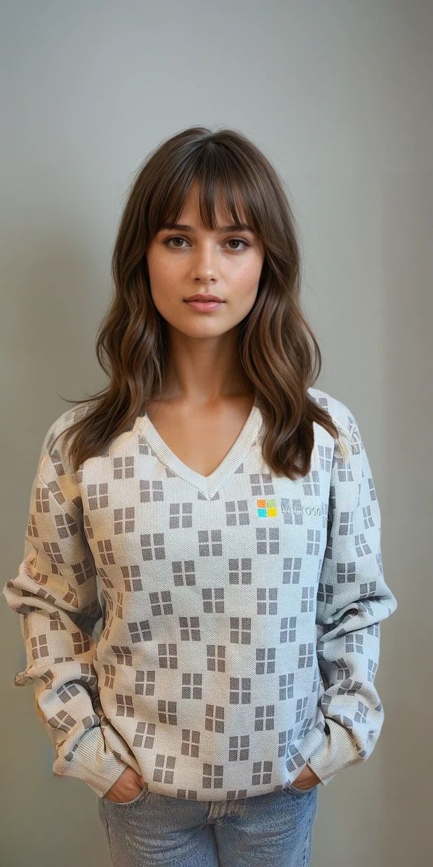 Pro31 Branding creative collaboration process - Designer working with client on custom knitwear samples and brand identity materials in modern studio setting