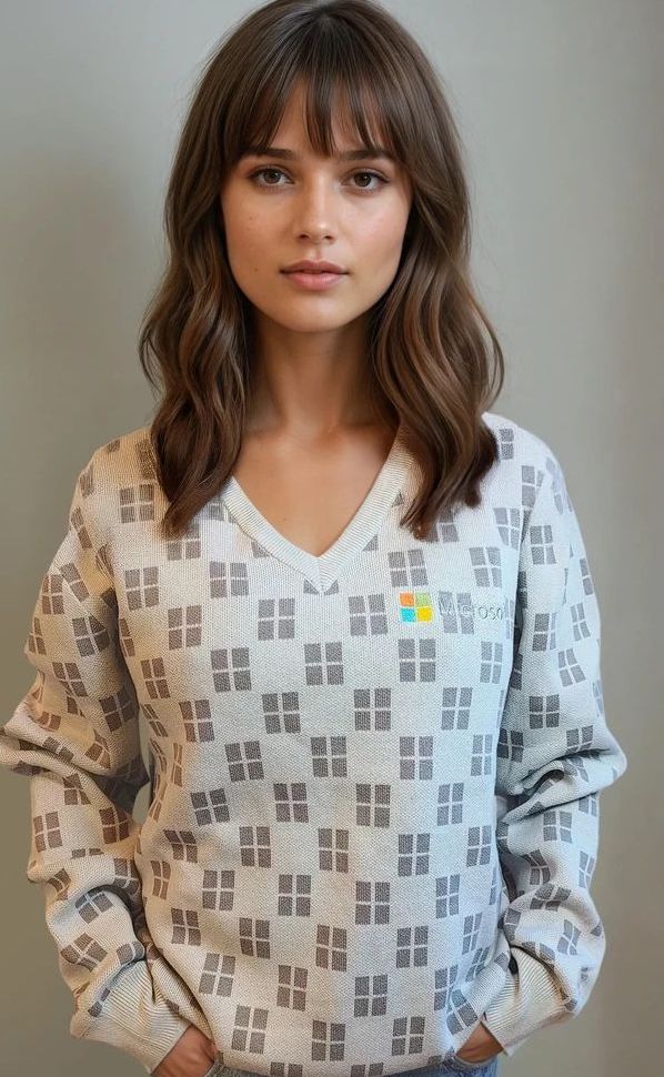 Stamped Sweater - Stamped logomarks, a sophisticated style for executive settings. Custom knitwear by Pro31 Branding for sweaters applications