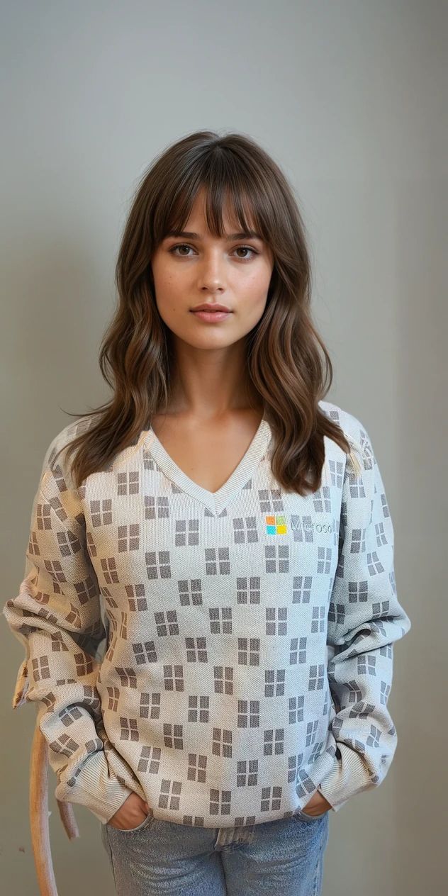 Stamped Sweater - Stamped logomarks, a sophisticated style for executive settings. Custom knitwear by Pro31 Branding for sweaters applications