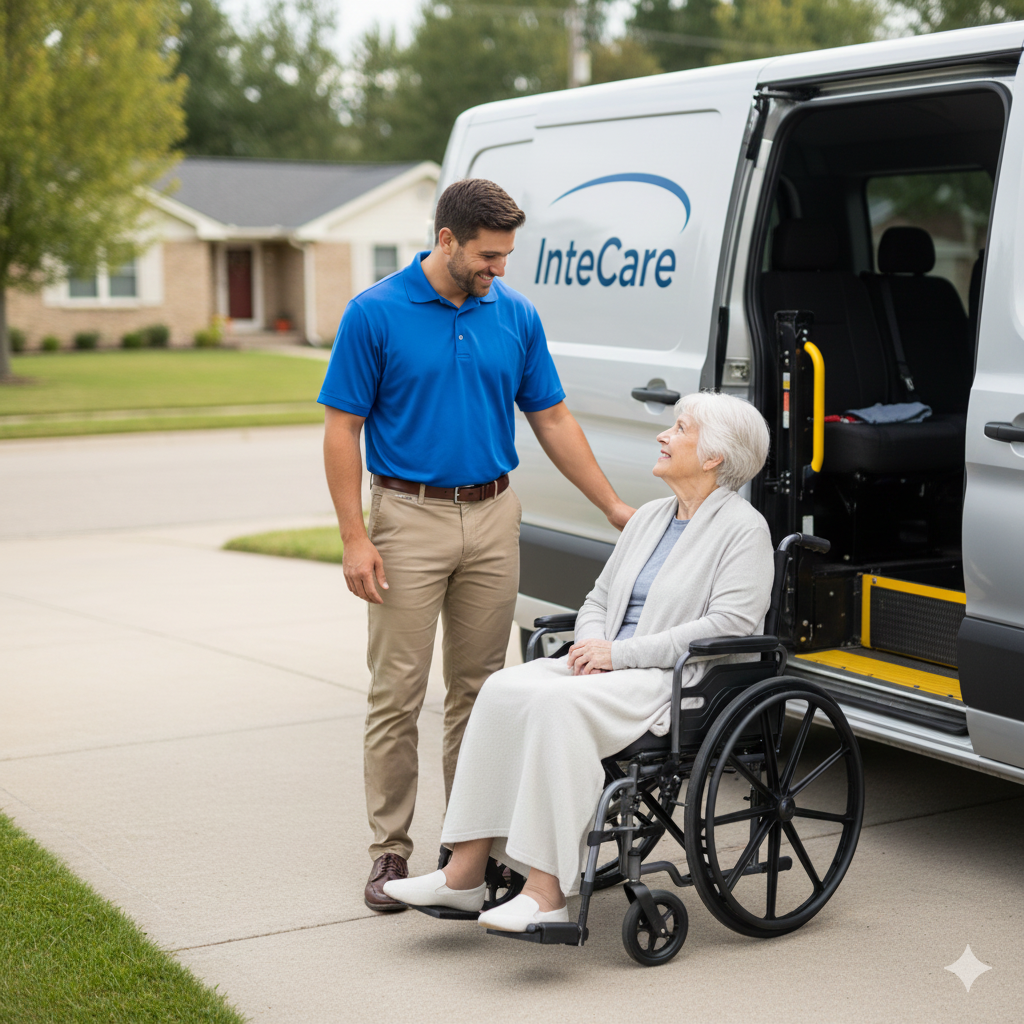 Wheelchair Transport Interior