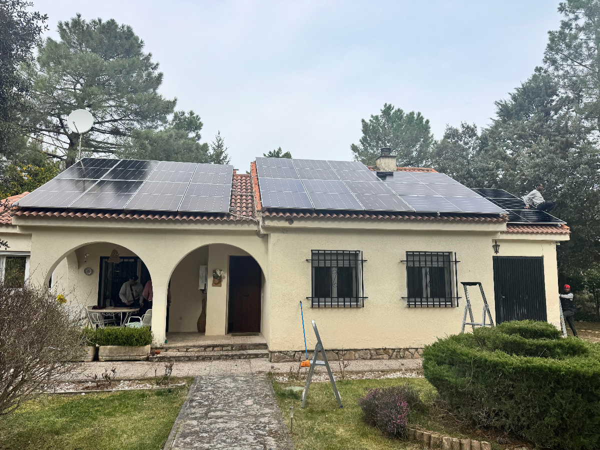 Proyecto solar Bodega Viedos del Norte en Segovia