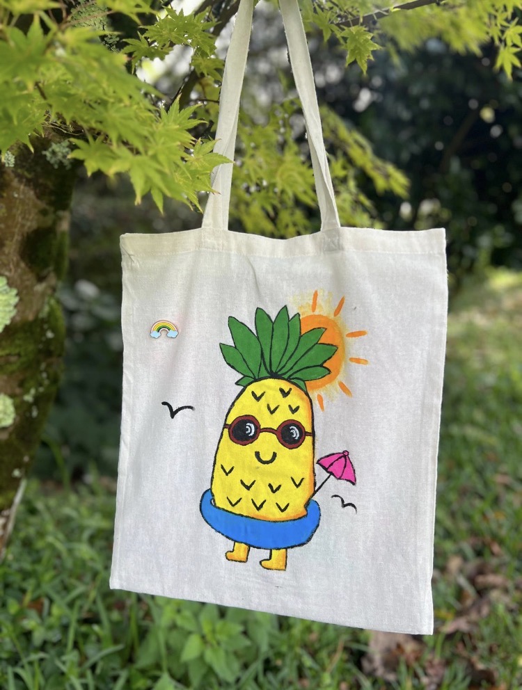 Bolsa Pintada a Mano - Diseño Especial