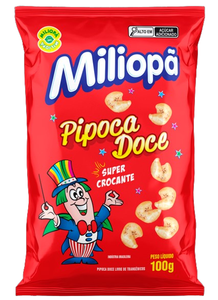 Pipoca Doce Miliopã 100g