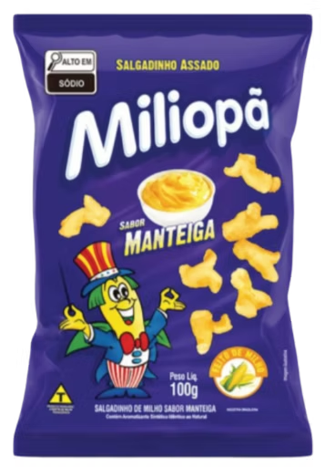Salgadinho Miliopã Manteiga
