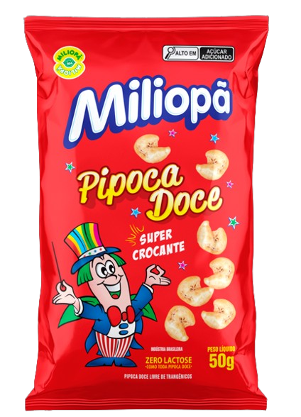 Pipoca Doce Miliopã 50g