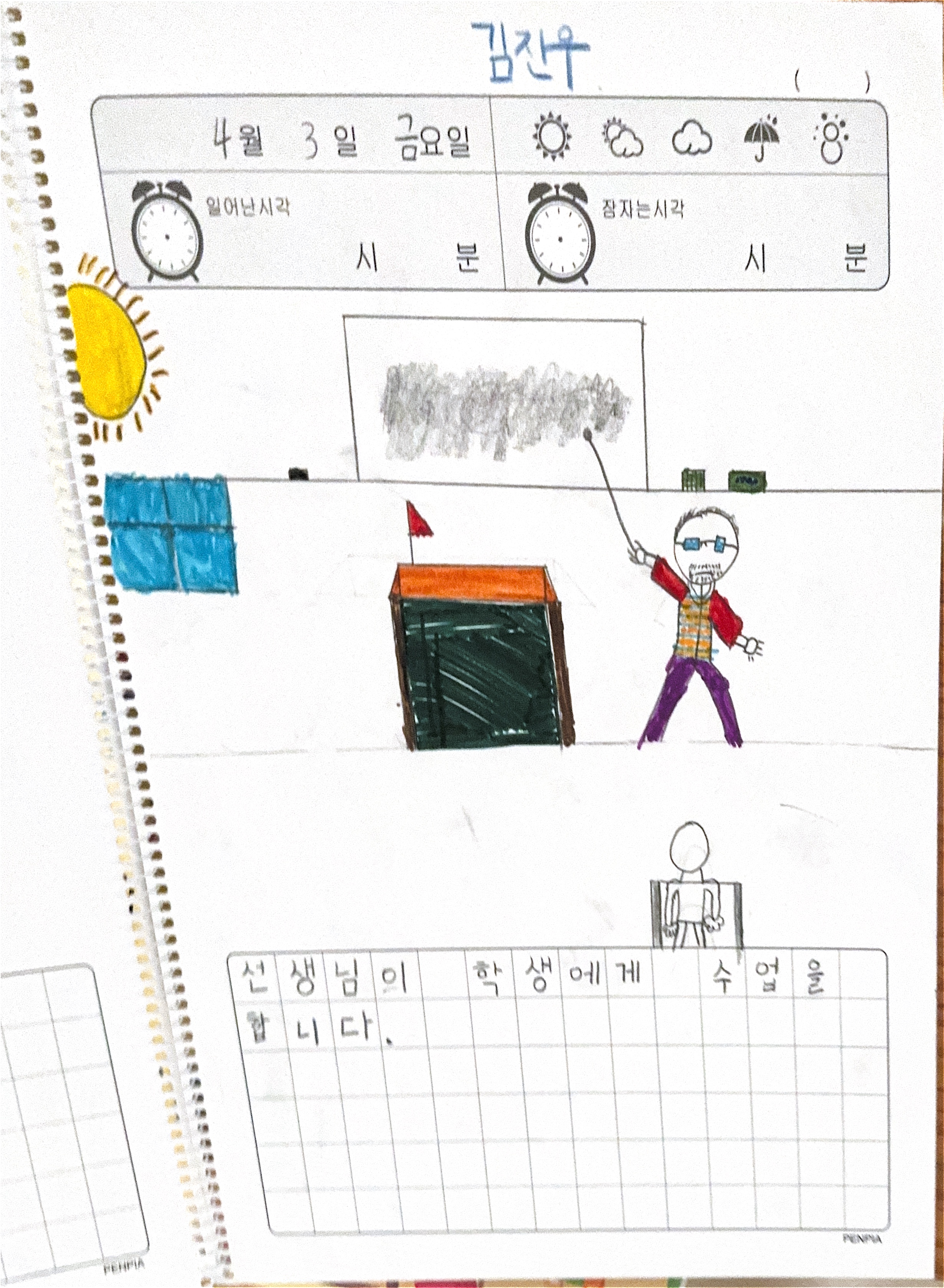 Lucas's drawing — Brazil
