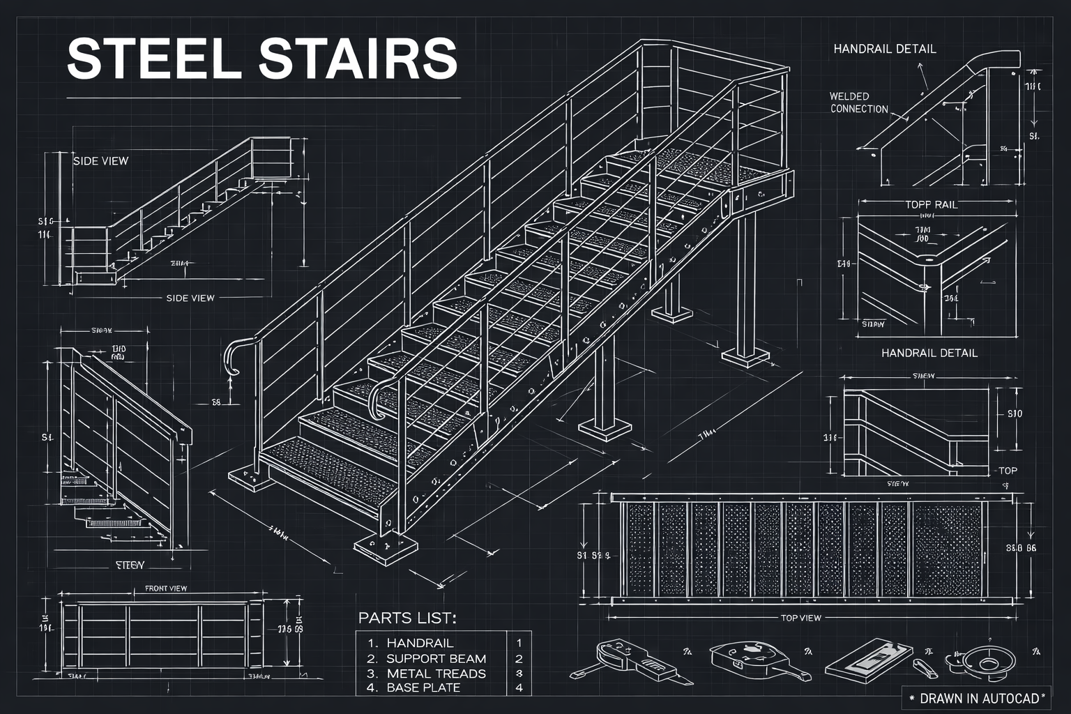 Planos De Estructuras Metálicas