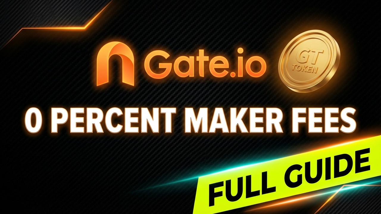 Phí Gate.io 2026: 0% Maker Với Token GT — Hướng Dẫn Đầy Đủ
