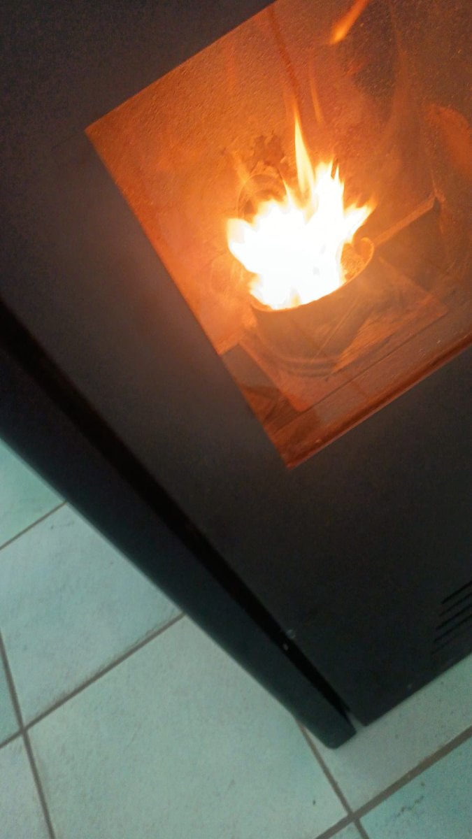 Fiamma caldaia - impianto termoidraulico