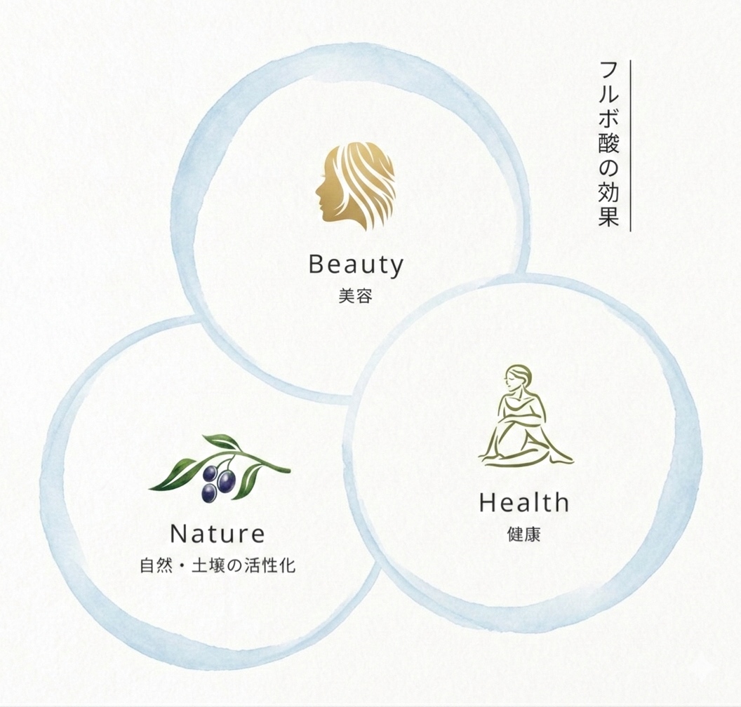 フルボ酸の効果 Beauty Nature Health