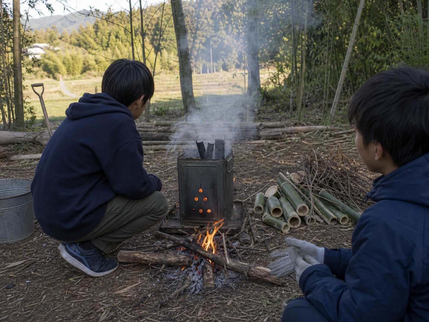 炭作り