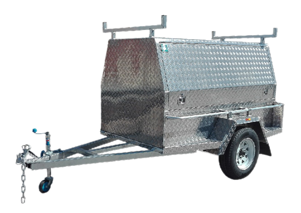 Enclosed Trailer WT-1 – 2.5mm Marine Grade Aluminium Checker Plate