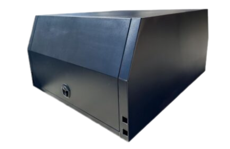 1800mm Long Jack-Off Canopy Black – 1800x1770x850mm Aluminium Canopy