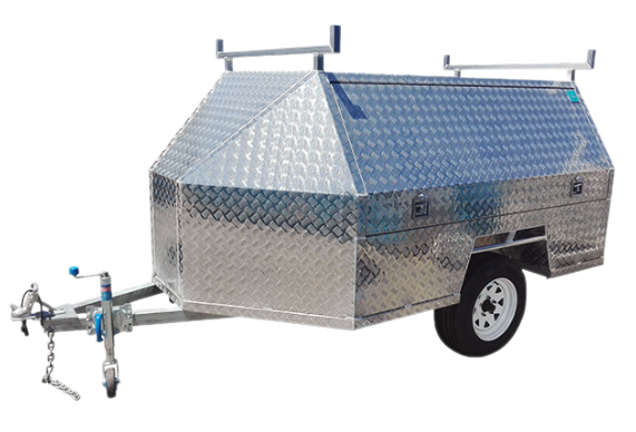 Enclosed Trailer WT-4E – 2.5mm Marine Grade Aluminium Checker Plate