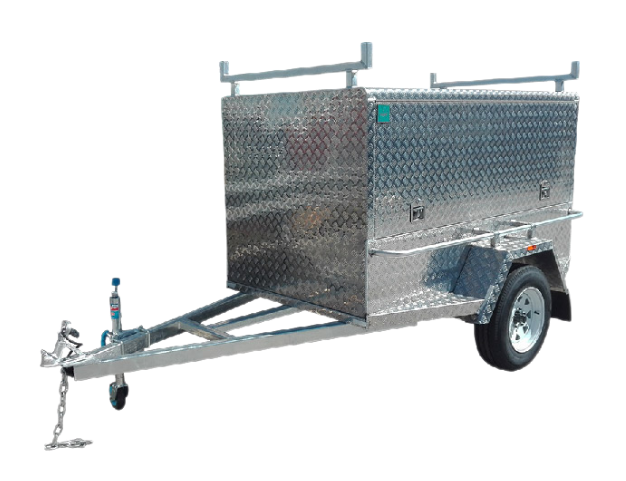 Enclosed Trailer WT-2 – 2.5mm Marine Grade Aluminium Checker Plate
