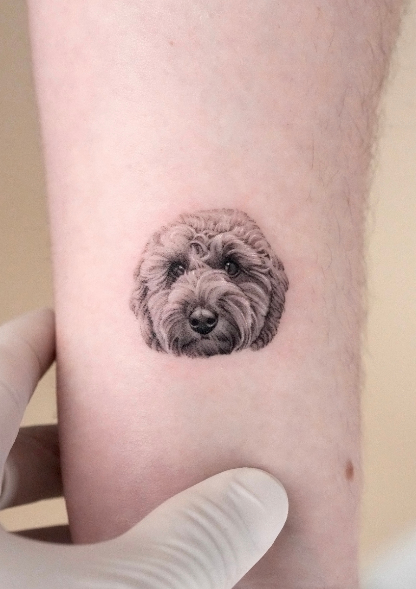 Pet portrait tattoo work 13 Tattoo work 13