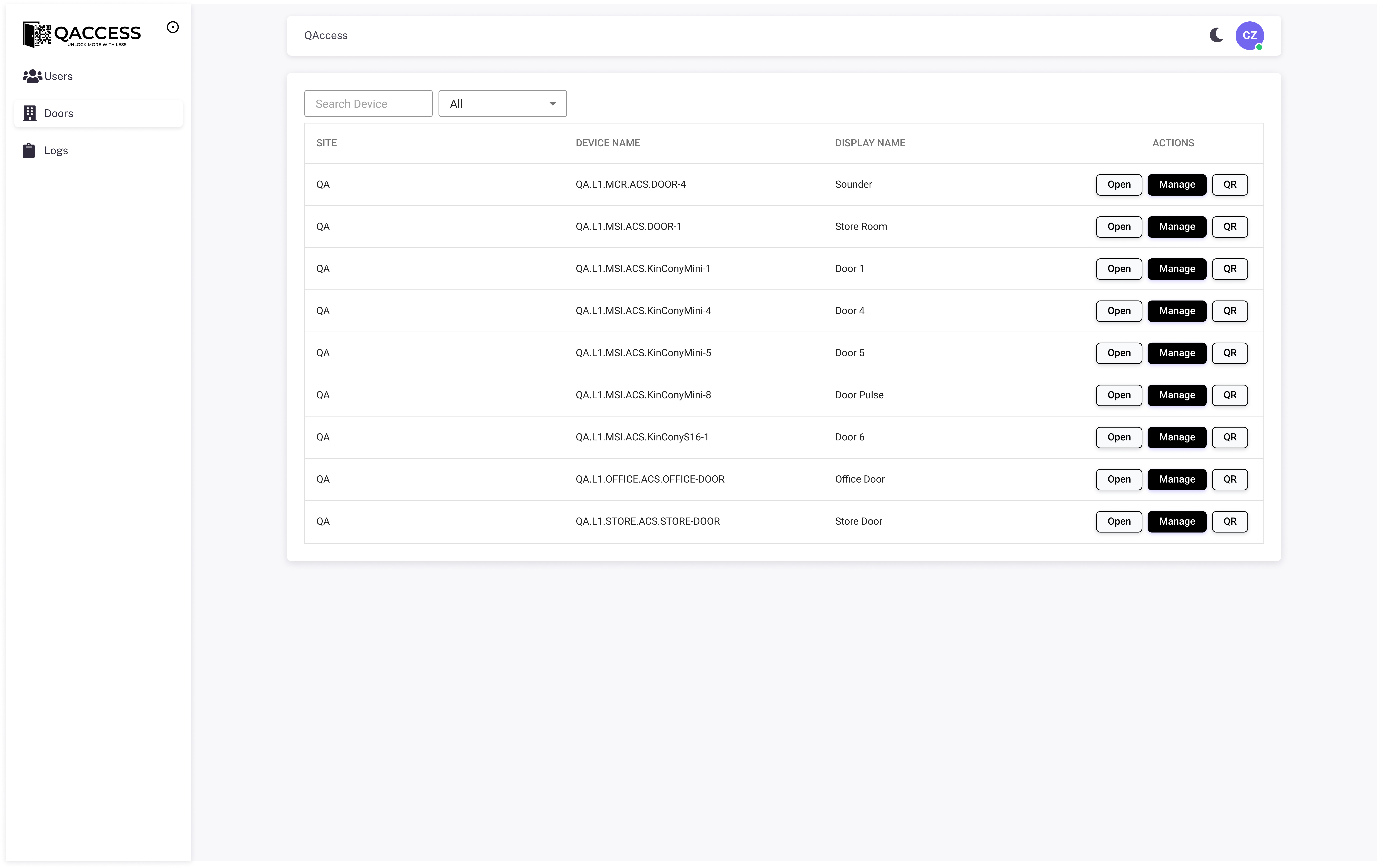Admin Dashboard