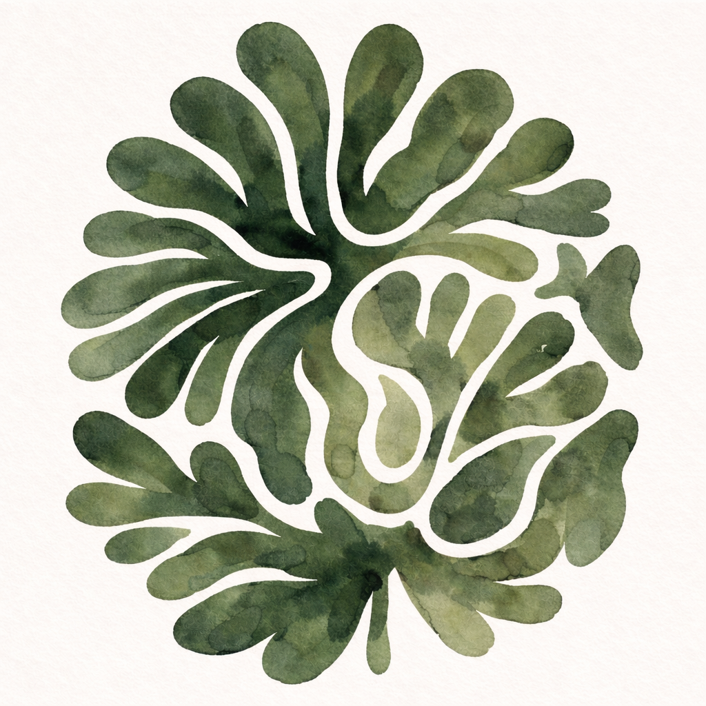 Botanical watercolor illustration