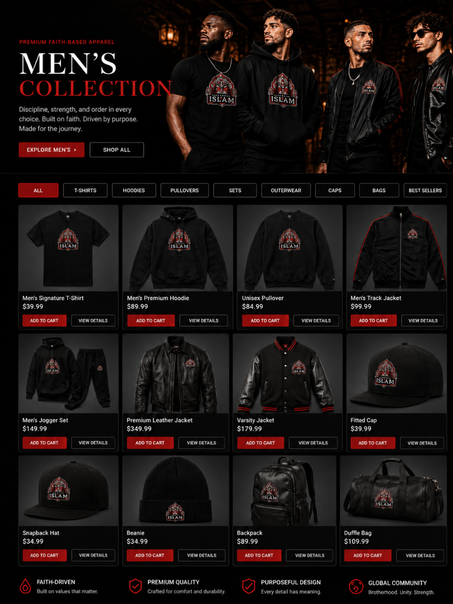 Fruits of Islam Men's Collection