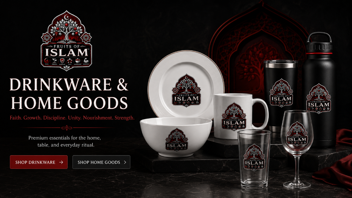 Fruits of Islam Drinkware & Home Goods