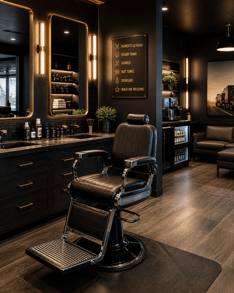 Trident Barber & Cosmetician premium grooming lounge