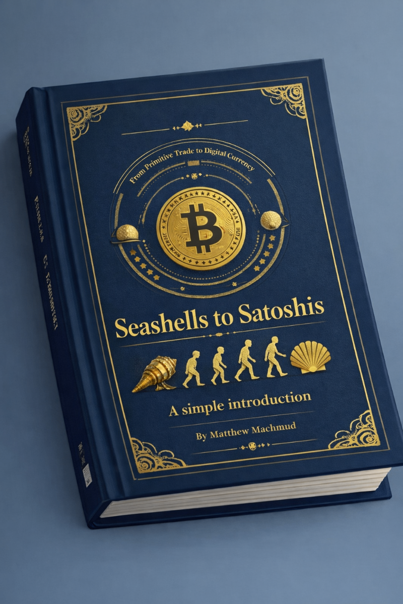 Seashells to Satoshi's Book Cover