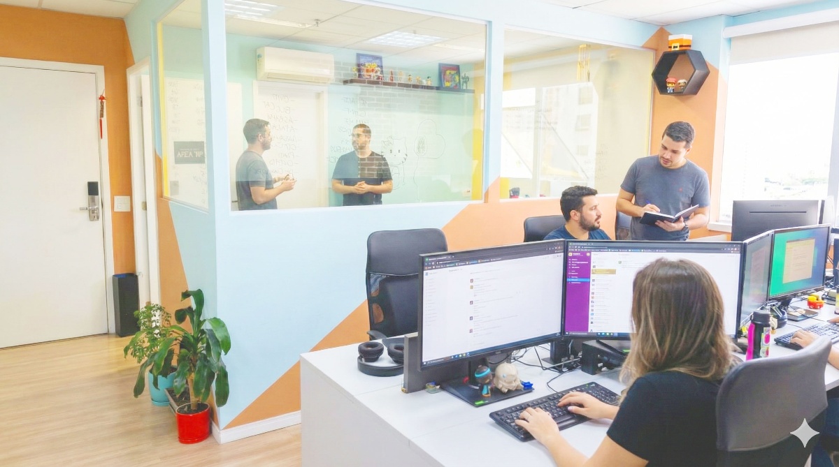 Equipe criativa da Espiral