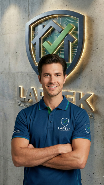 Técnico LARTEK com Tablet