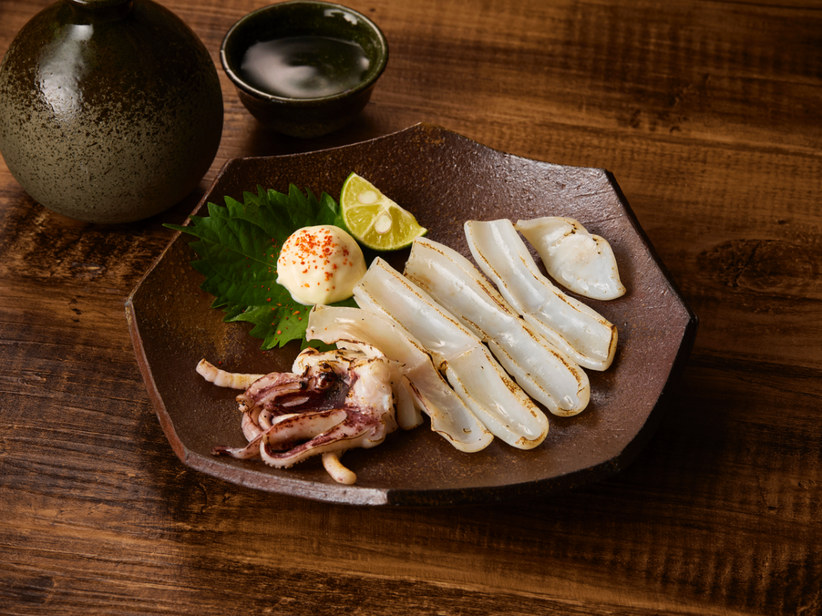 剣先いか干物の写真