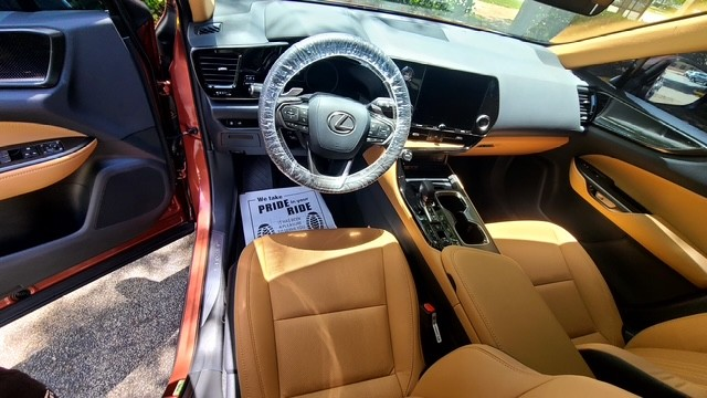 Orange SUV - Interior Detail