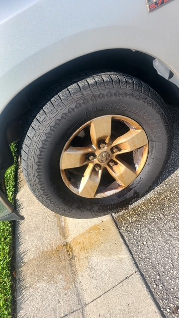 Before - Tire Transformation