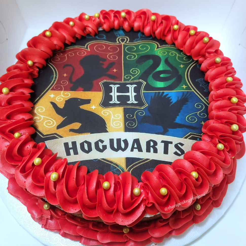 Hogwarts themed cake