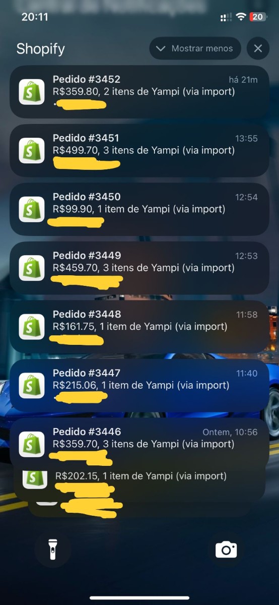 Resultado aluno 3