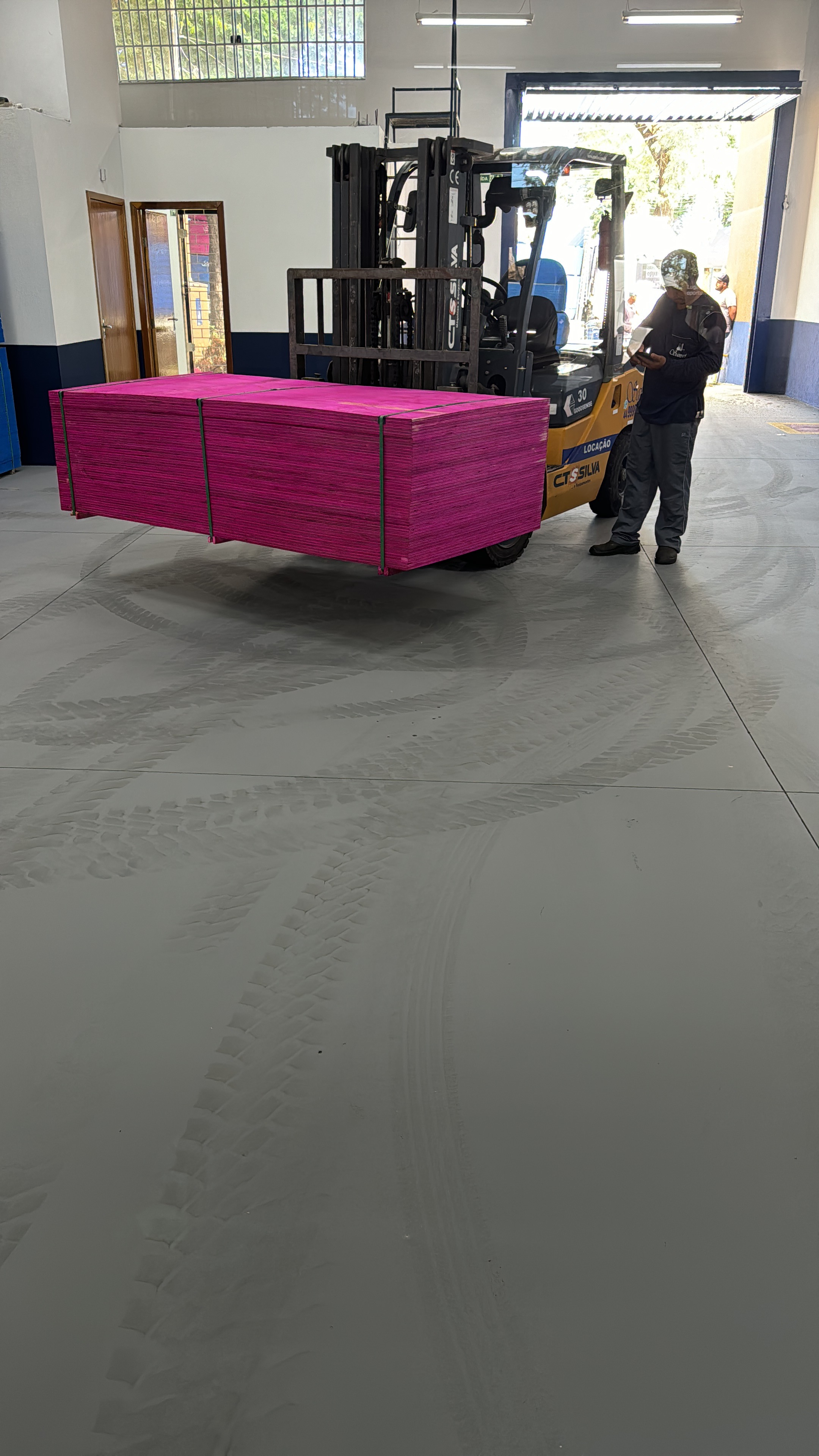 Operação de pátio