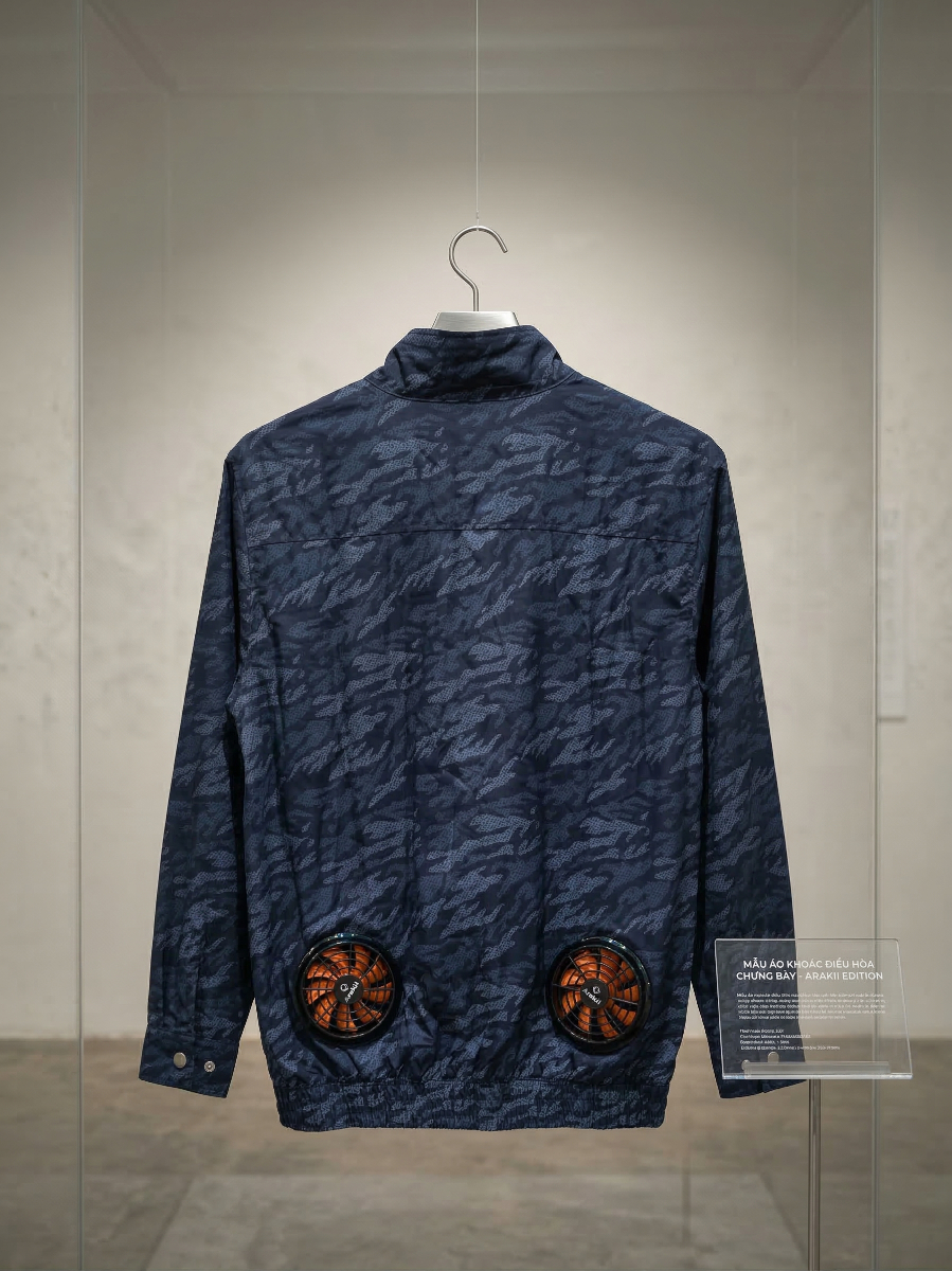 Bộ Đầy Đủ — Áo + Quạt + Pin