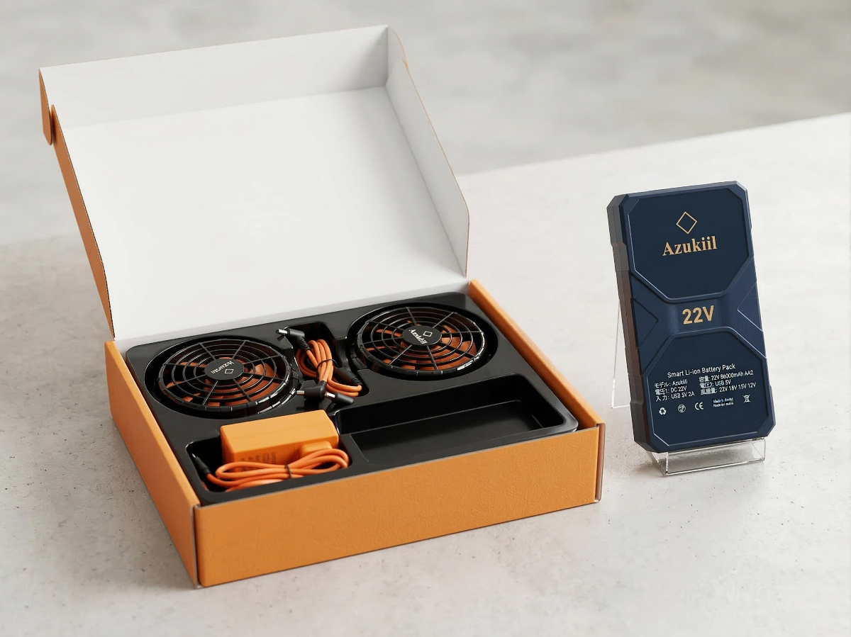 Chỉ Bộ Quạt + Pin 22V