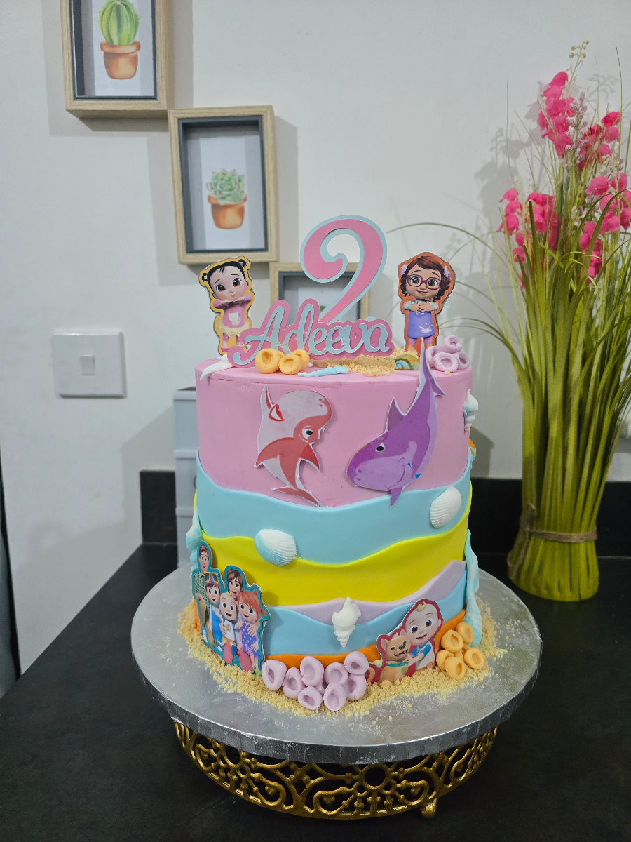 Girl's Birthday cake 1