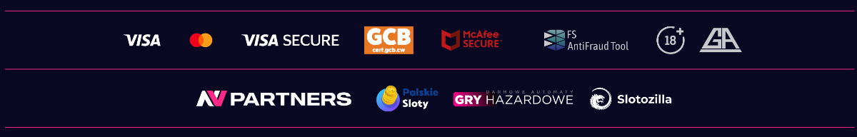 Security Logos - Visa, Mastercard, Visa Secure, SSL, McAfee Secure, AntiFraud Tool, 18+, GIA
