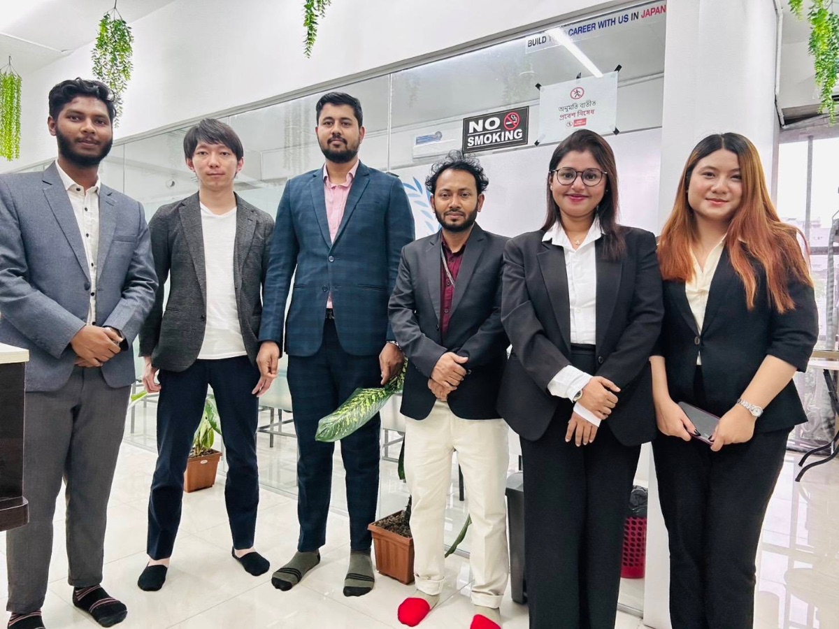 Global connection between Japan and Bangladesh