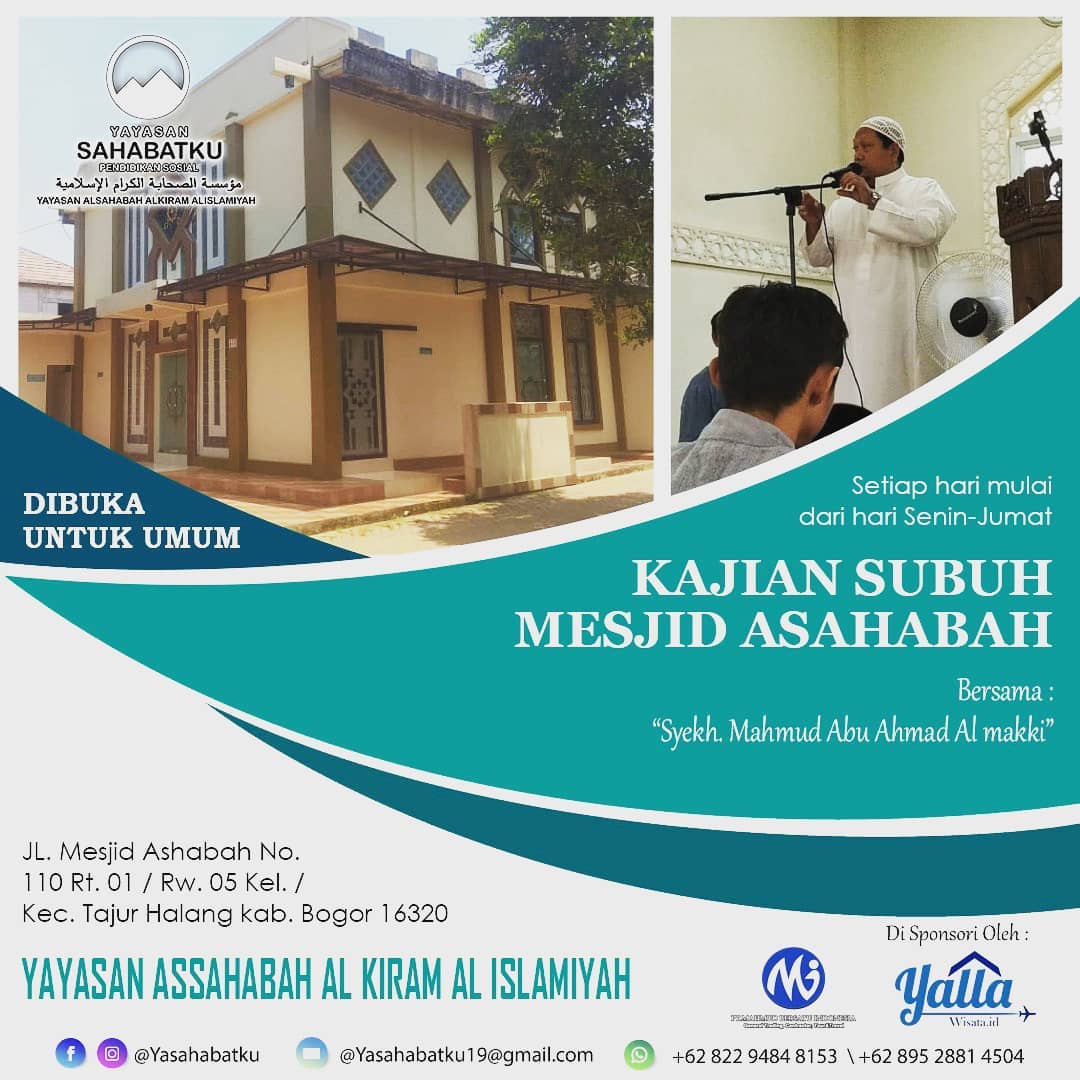 Kajian Subuh Mesjid Asahabah
