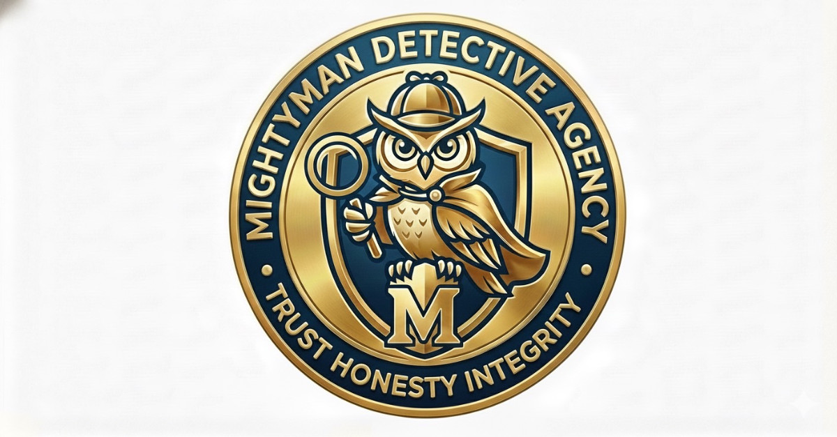 探偵会社マイティマンロゴ