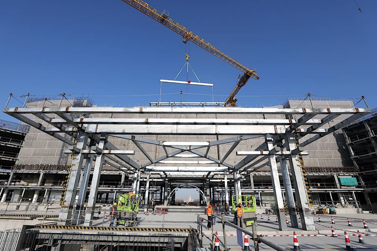 Shanghai Disney Resort Expansion Construction