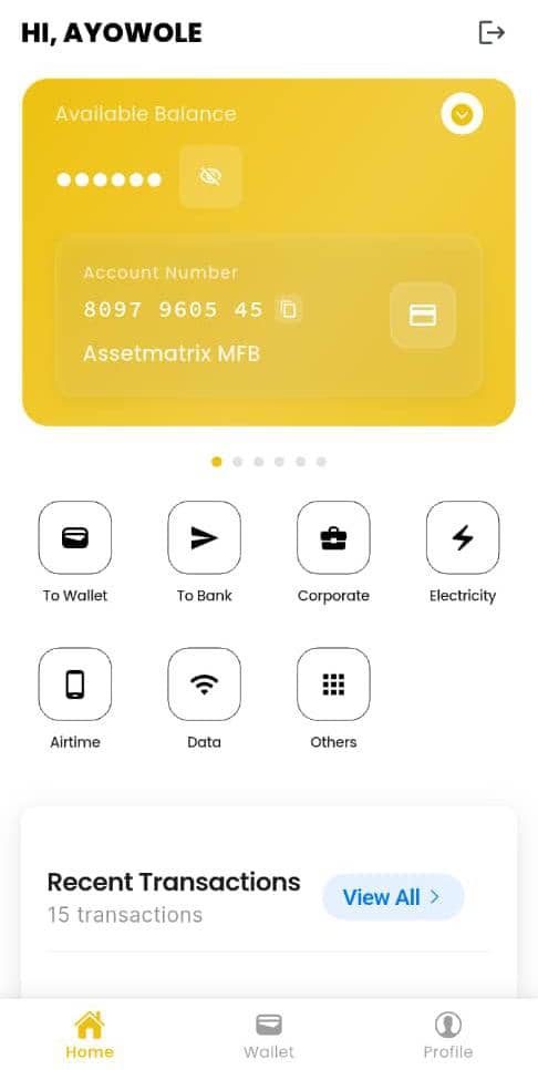 Mobile Banking App