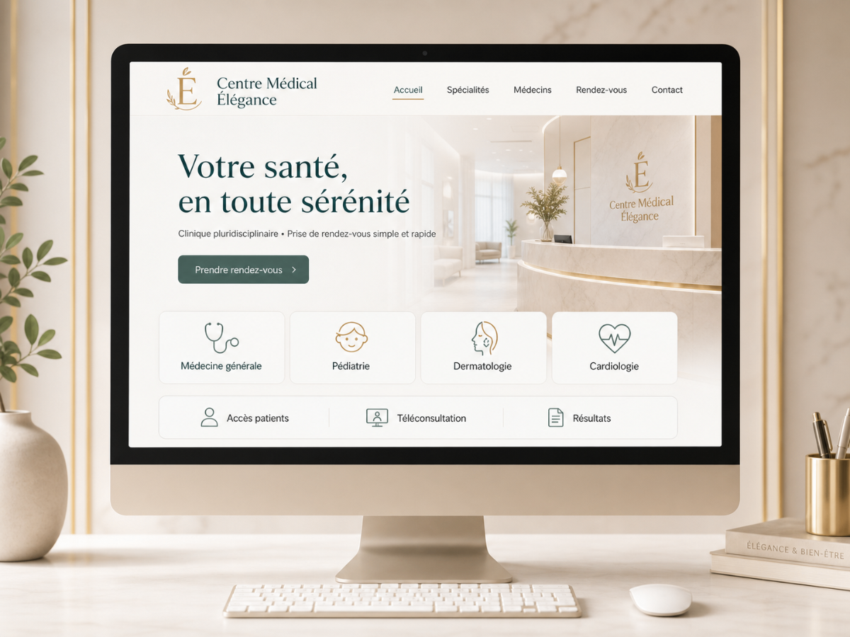 Centre Médical Élégance — site proposé