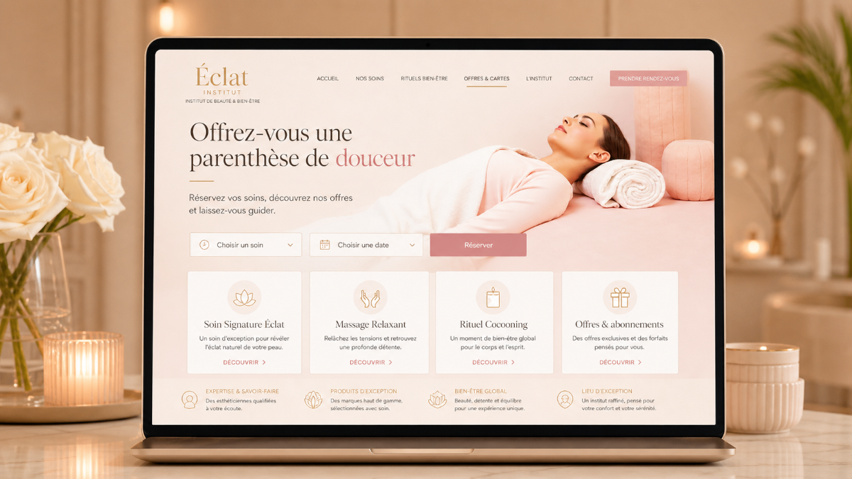 Éclat Institut — desktop 3