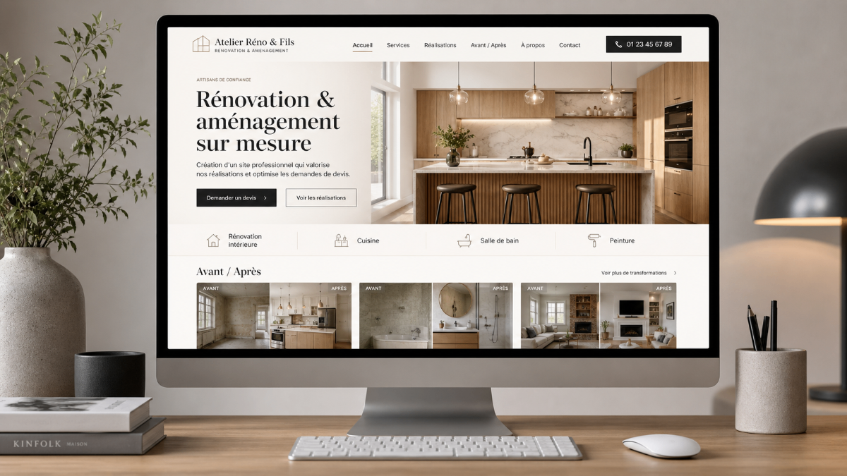 Atelier Réno & Fils — site proposé