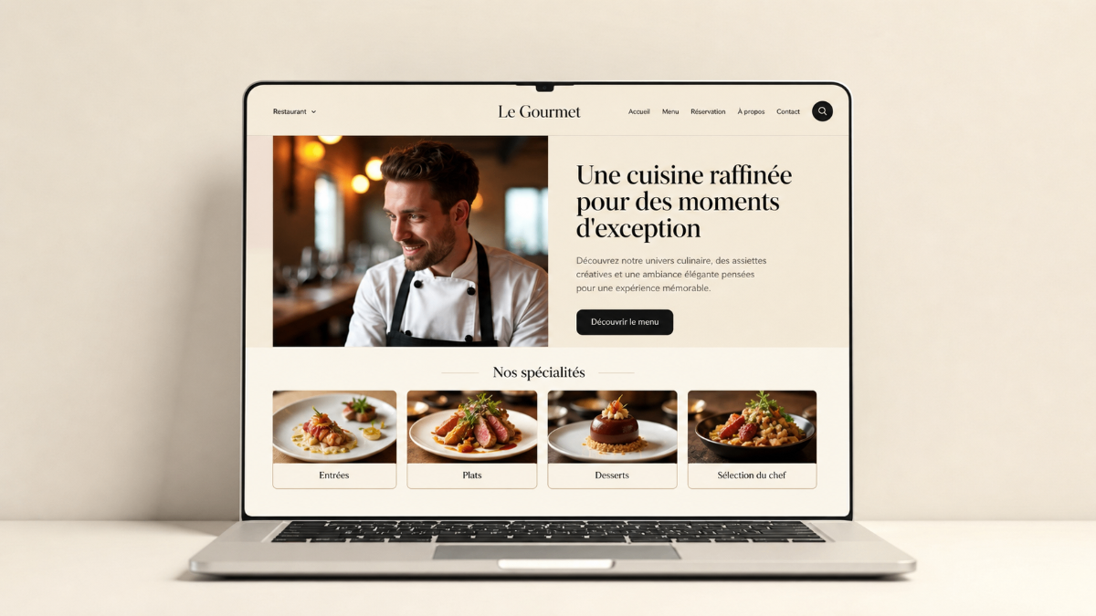 Le Gourmet — desktop 1